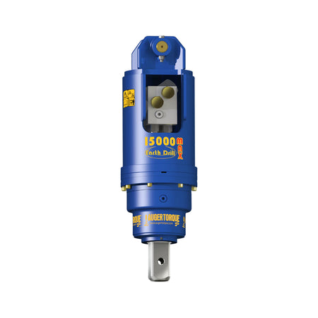 Auger Torque Earth Drill 15000MAX, a high-performance hydraulic auger drive unit designed for powerful and efficient drilling operations. Suitable for various applications including construction, landscaping, and agriculture, this auger drive is compatible with a range of auger bits such as earth augers, rock augers, tree augers, and multi-purpose augers, ensuring versatility and reliability in tough drilling conditions