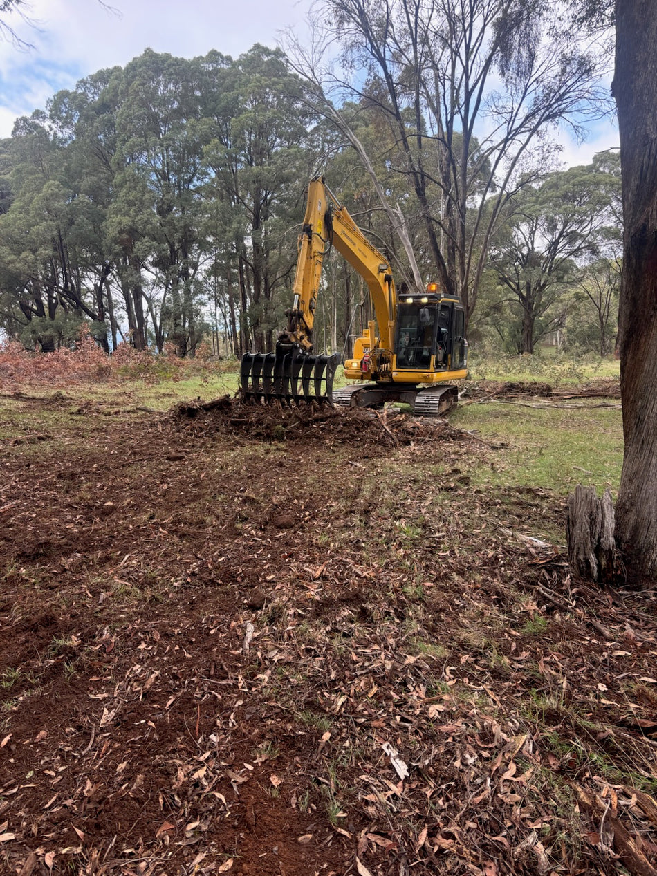 IRR430 Impact Stick Rake to suit 8-10t Excavator