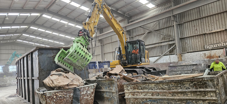 Hydraulic Rotating Grab to suit 20-30t Excavator