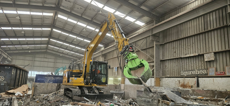 Hydraulic Rotating Grab to suit 11-15t Excavator