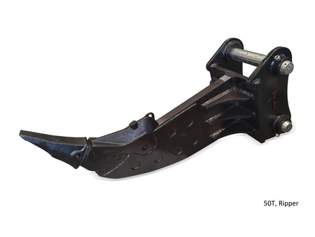 Impact Attachments 50-tonne ripper, designed for breaking up tough ground and heavy-duty excavation tasks.