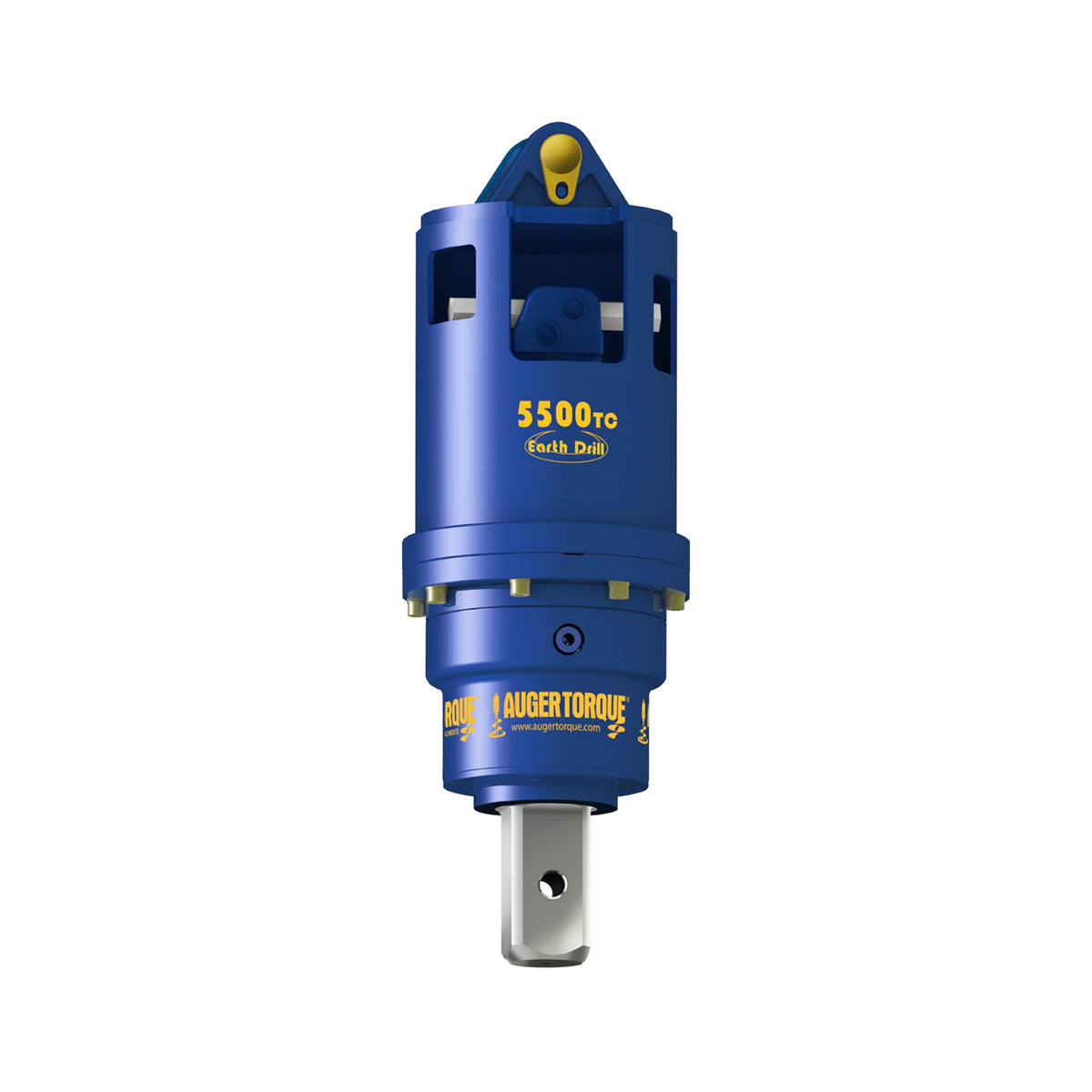Auger Torque Earth Drill 5500 MAX, a high-performance hydraulic auger drive unit designed for powerful and efficient drilling operations. Suitable for various applications including construction, landscaping, and agriculture, this auger drive is compatible with a range of auger bits such as earth augers, rock augers, tree augers, and multi-purpose augers, ensuring versatility and reliability in tough drilling conditions
