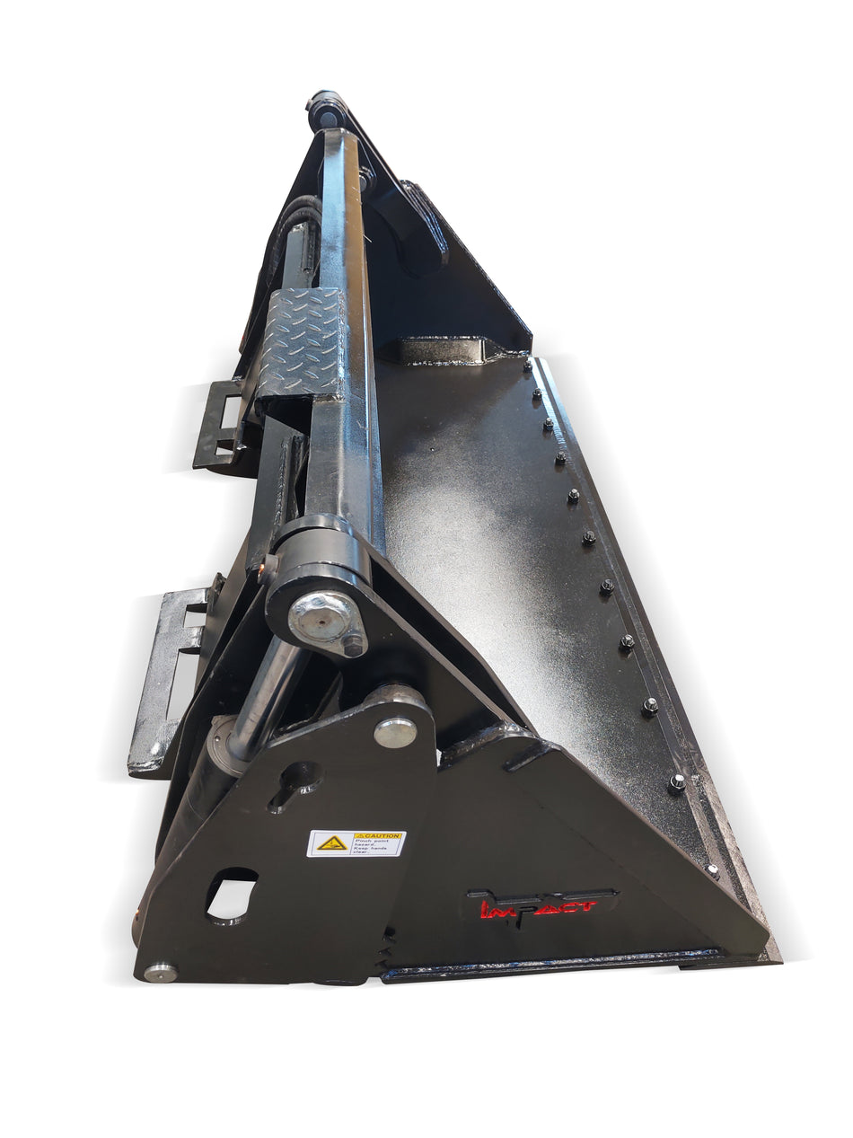 I4IN1B1380 1380mm 4 in 1 bucket with teeth to suit skid steer/track loader