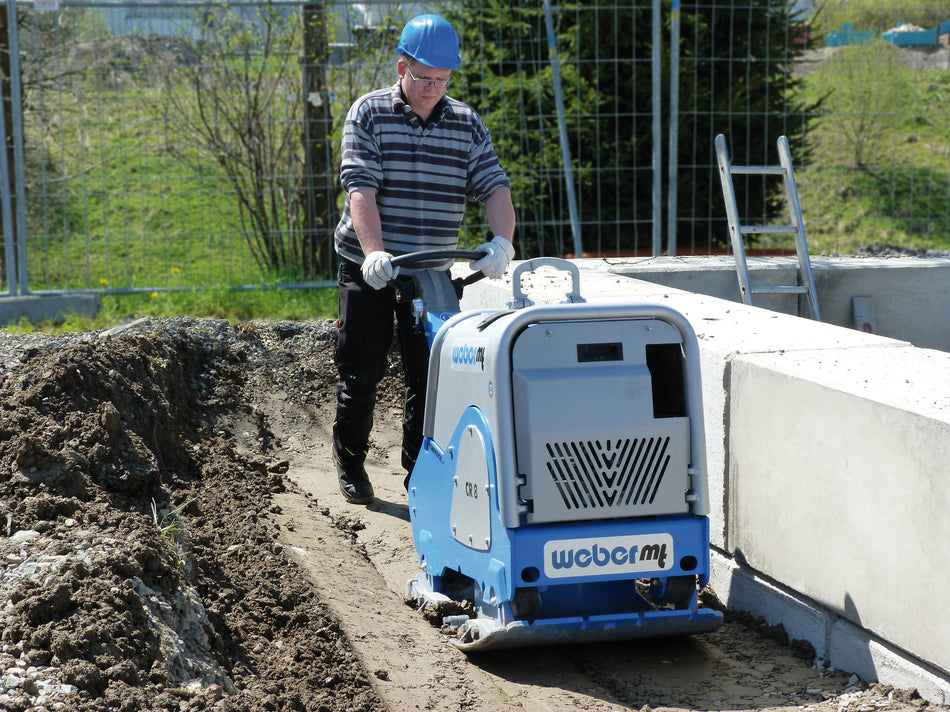 Weber CR8 reversible plate compactor