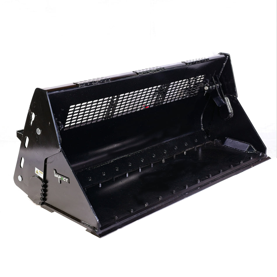 I4IN1B2100 2100mm 4 in 1 Loader Bucket with teeth to suit Skid Steer