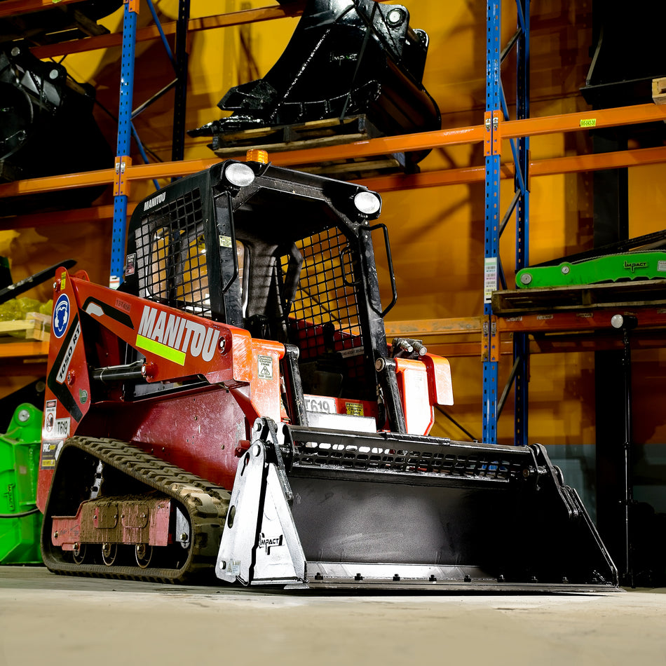 I4IN1B1380 1380mm 4 in 1 bucket with teeth to suit skid steer/track loader