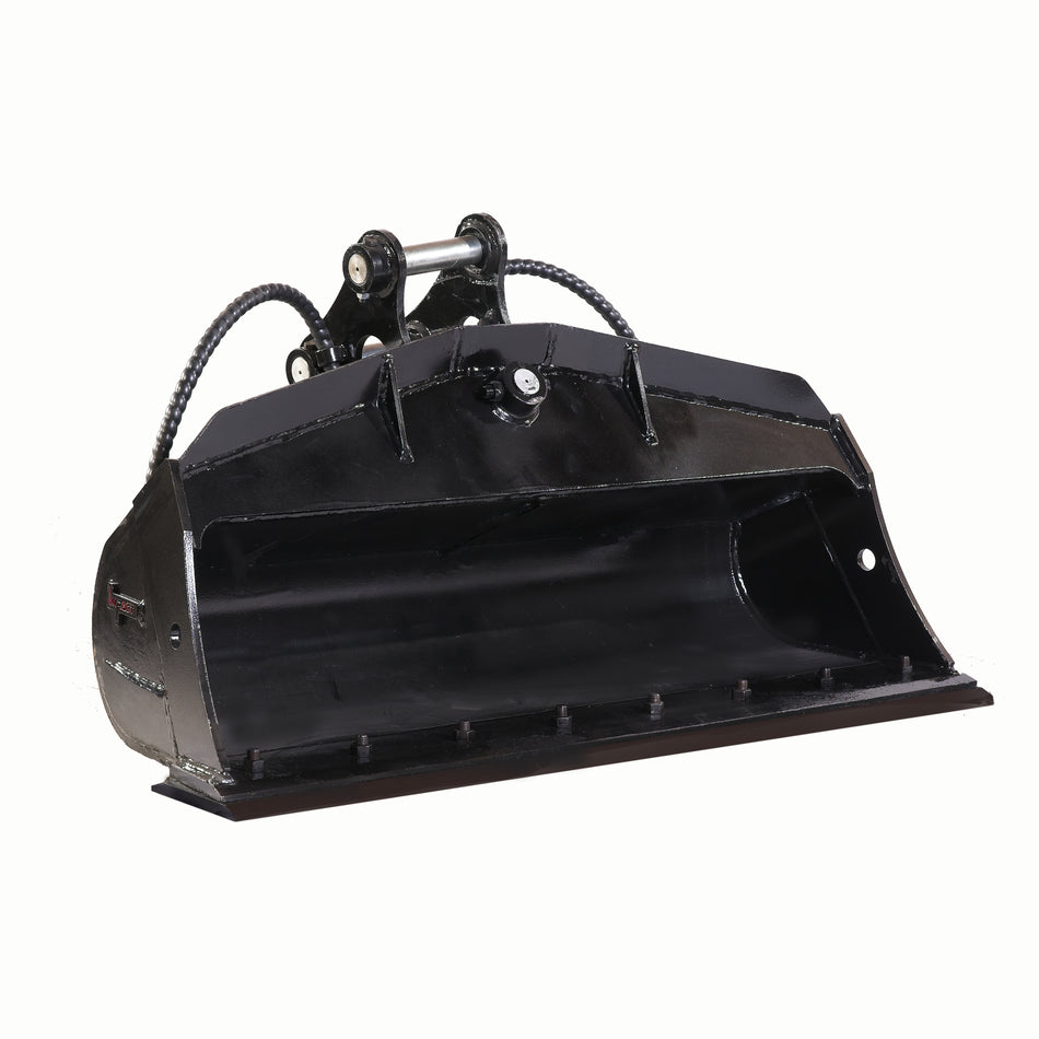 1200mm Tilting Mud Bucket Attachment for 2.5-3.5T Excavator