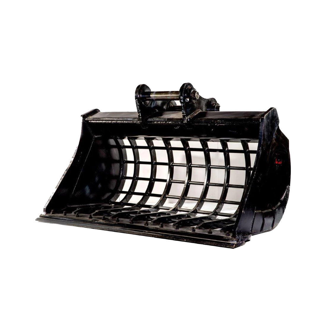 Impact brand sieve bucket attachment for excavators, designed for efficient sifting, sorting, and screening of materials. This heavy-duty bucket is ideal for separating rocks, debris, and other materials in construction and earthmoving projects. Also known as a sifting bucket, sorting bucket, or screening bucket, it enhances productivity and precision for operators across various excavation tasks.