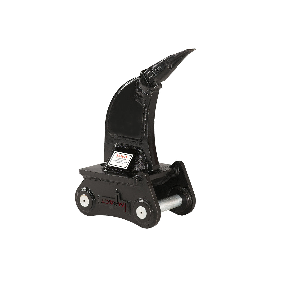 Impact brand excavator ripper attachment designed for breaking up tough soil, rocks, and other dense materials. This heavy-duty ripper is ideal for construction and excavation projects, providing powerful penetration and enhanced efficiency in challenging ground conditions.