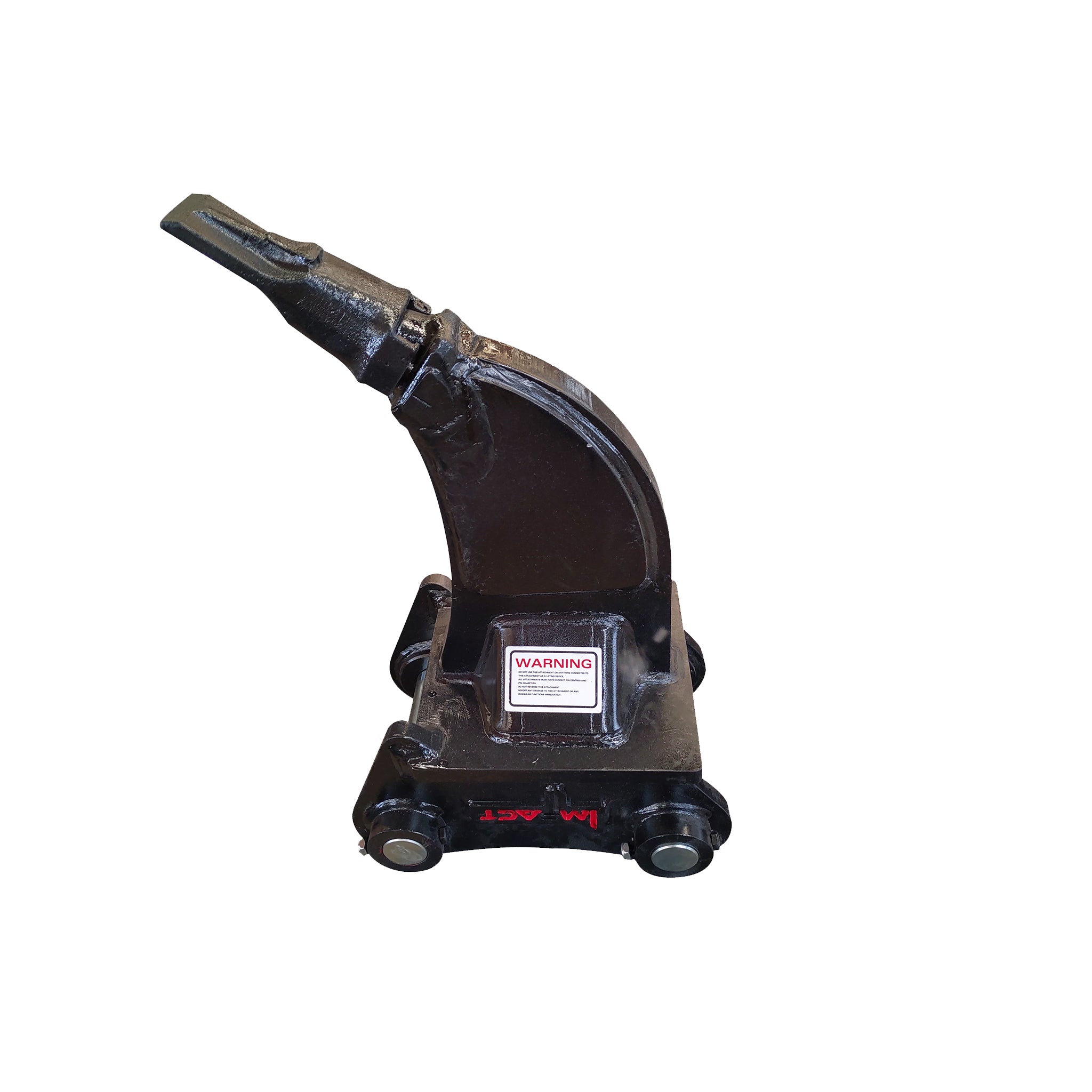 Impact brand excavator ripper attachment designed for breaking up tough soil, rocks, and other dense materials. This heavy-duty ripper is ideal for construction and excavation projects, providing powerful penetration and enhanced efficiency in challenging ground conditions.
