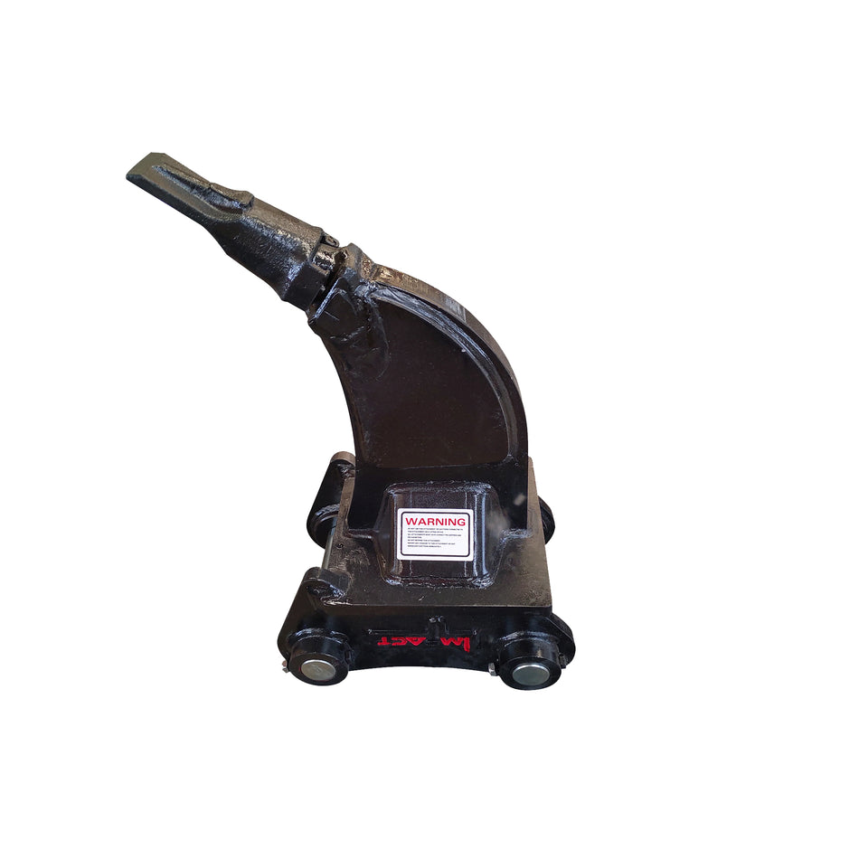 Impact brand excavator ripper attachment designed for breaking up tough soil, rocks, and other dense materials. This heavy-duty ripper is ideal for construction and excavation projects, providing powerful penetration and enhanced efficiency in challenging ground conditions.
