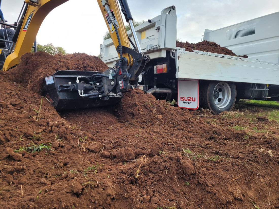 960 mm tilting mud bucket 1.7T excavator