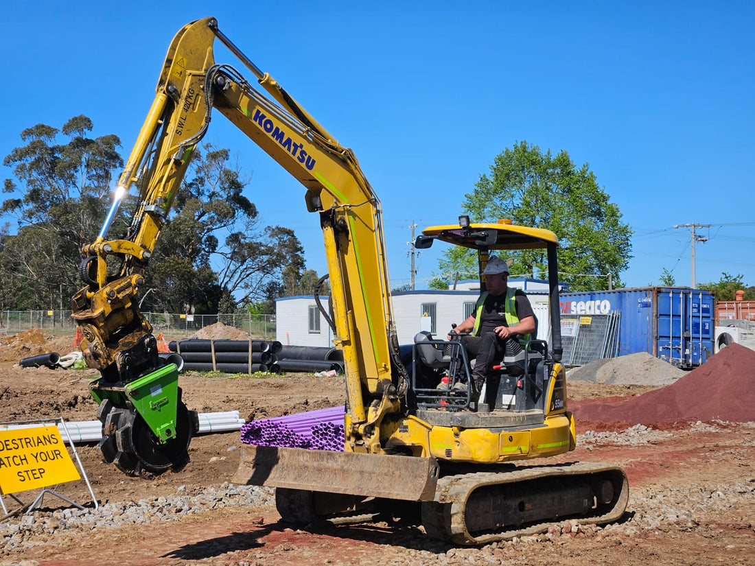 ICW400 compaction wheel 4.5-6T excavator