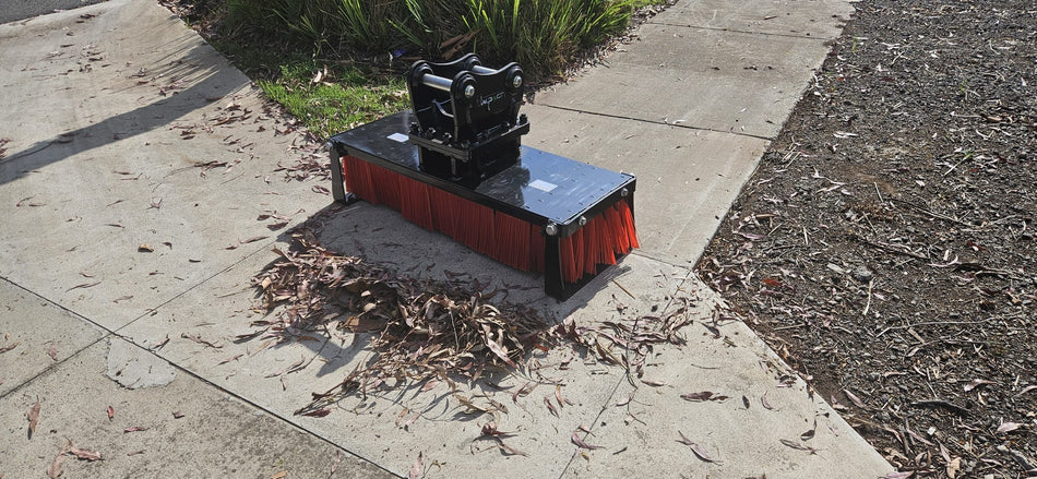 IRB300 Impact Road Broom to suit 2-3.5t Excavator