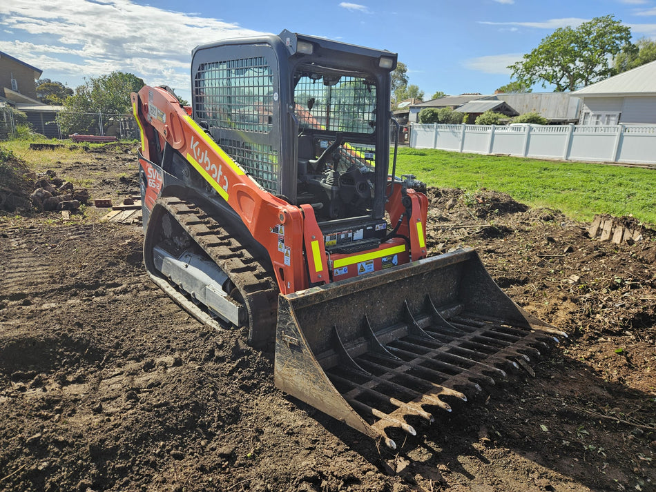 Impact 1750mm Rake Bucket to suit Skid Steer