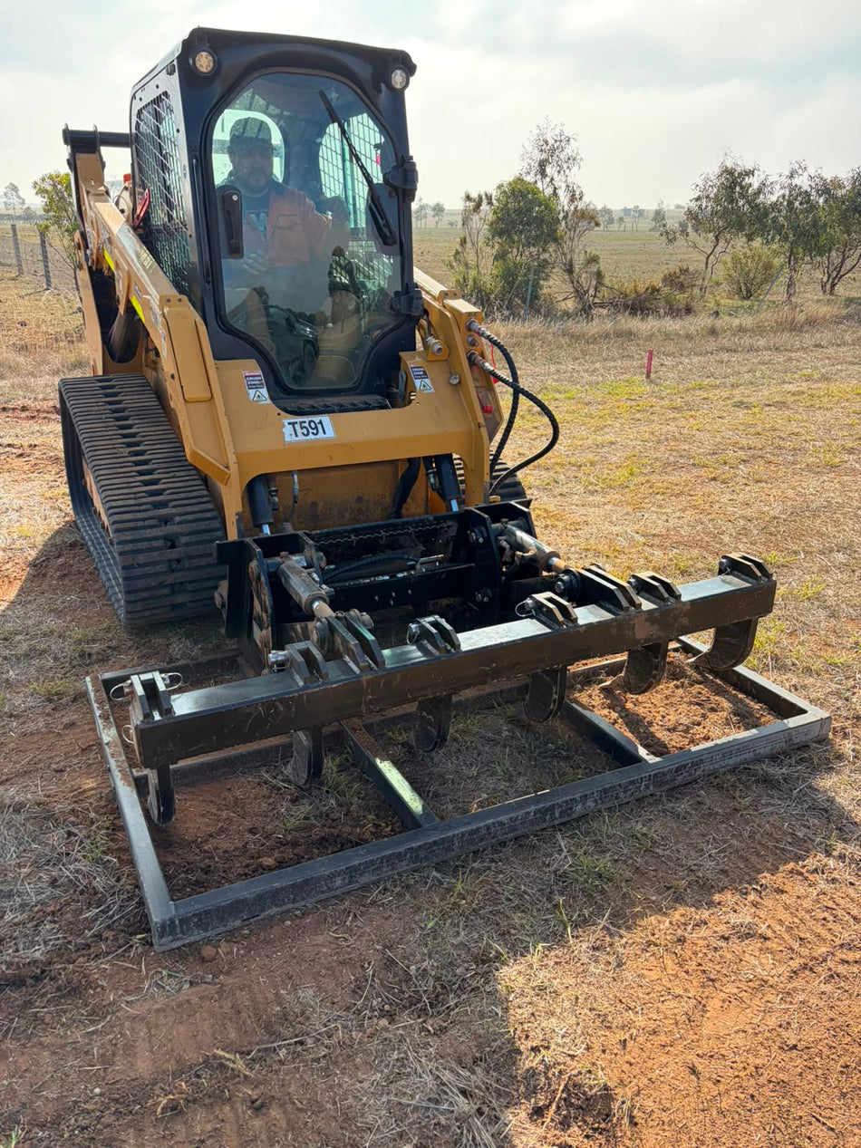 Impact Smudge Bar with 6x Hydraulic Ripper Tynes (2100mmx1300mm)