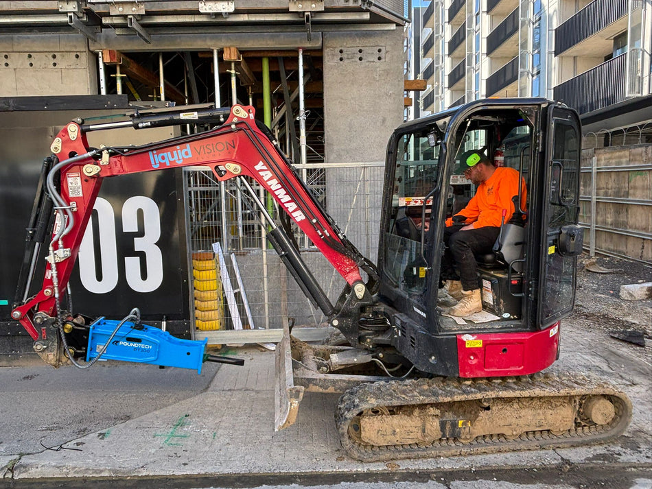 IPB300 PoundTech Hydraulic Breaker for 2.5-4.5T Excavator