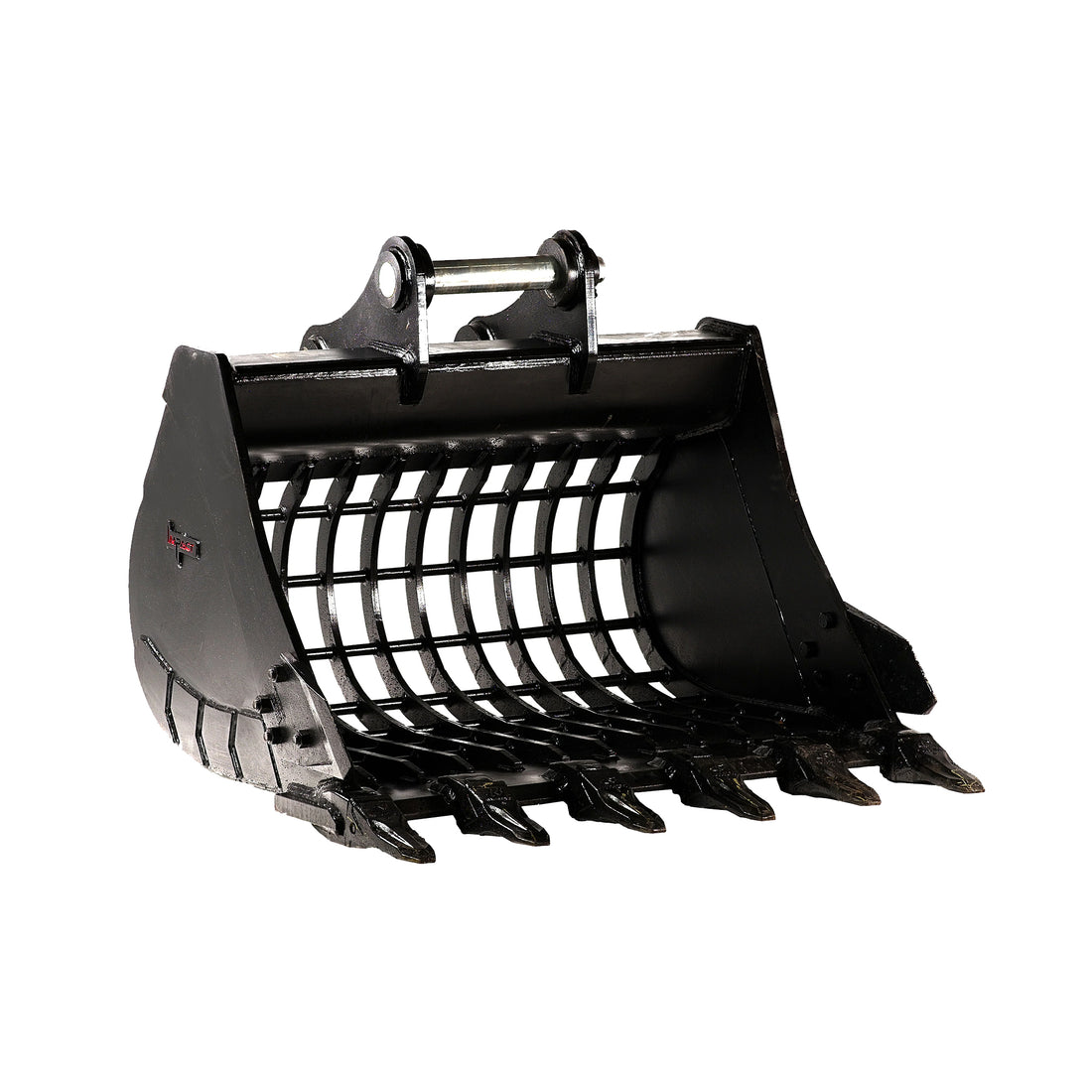 Impact brand sieve bucket attachment for excavators, designed for efficient sifting, sorting, and screening of materials. This heavy-duty bucket is ideal for separating rocks, debris, and other materials in construction and earthmoving projects. Also known as a sifting bucket, sorting bucket, or screening bucket, it enhances productivity and precision for operators across various excavation tasks.
