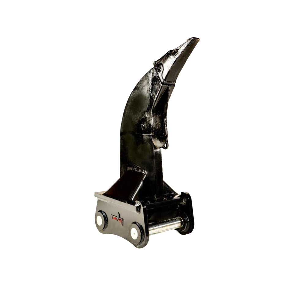 Impact brand excavator ripper attachment designed for breaking up tough soil, rocks, and other dense materials. This heavy-duty ripper is ideal for construction and excavation projects, providing powerful penetration and enhanced efficiency in challenging ground conditions.